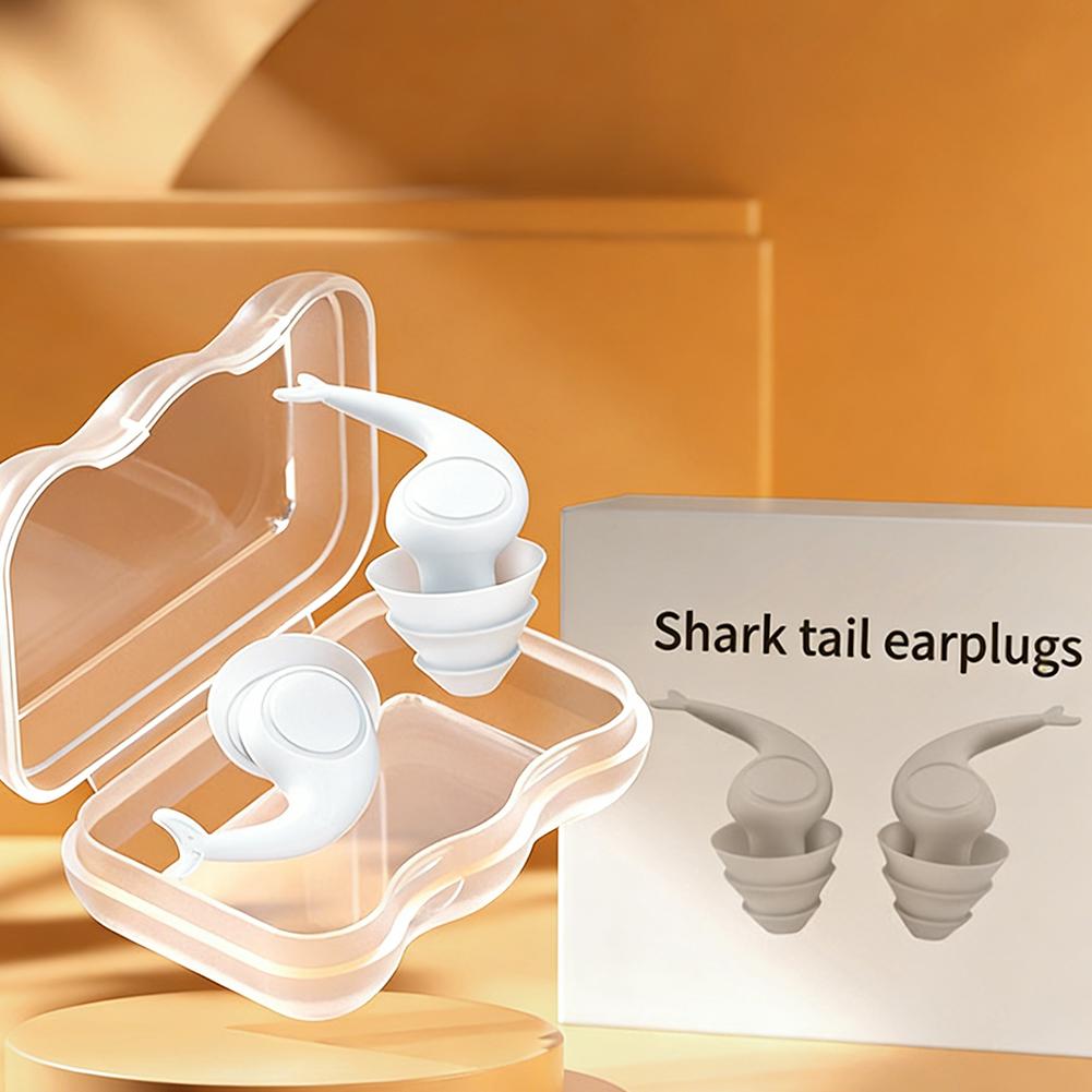 3 Layer Ear Plugs For Sleeping Noise Cancelling, Soft Silicone Soundproof Ear Plugs for Sleeping, Swimming, Study, Concerts