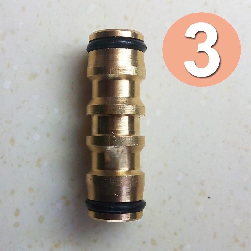 Hose Brass Tap Connector Garden Pipe Quick Fit Adapter Fitting Nozzle Kit