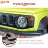 Car Headlight Metal Decoration Lamp Protective Cover for Suzuki Jimny 2019 Up Exterior Accessories