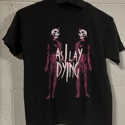 Kollektion As I Lay Dying Band Tour Geschenk Für Fans S bis 3XL Schwarzes T-Shirt