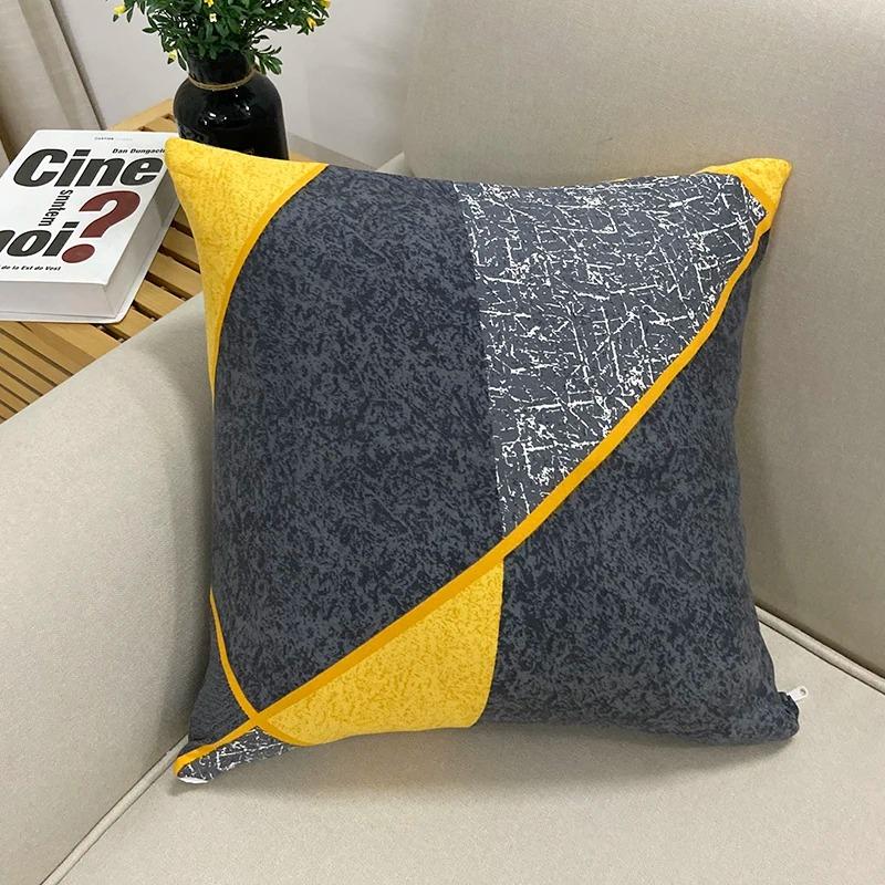 Nordic style multiple pattern types polyester cushion cover 45x45 cm room bedroom sofa pillow cover