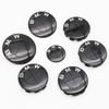 7Pcs ABC Car Fiber Style Car Logo For BMW G30 G31 G38 G11 G12 G20 G28 F10 F48 F49 G01 F20 F21 F22 Wheel Rim Decoration Cover