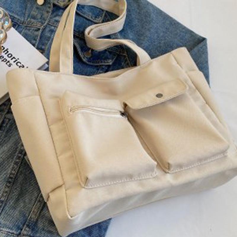 IELGY Versatile Casual Multi-pocket Daily Shoulder Bag Women