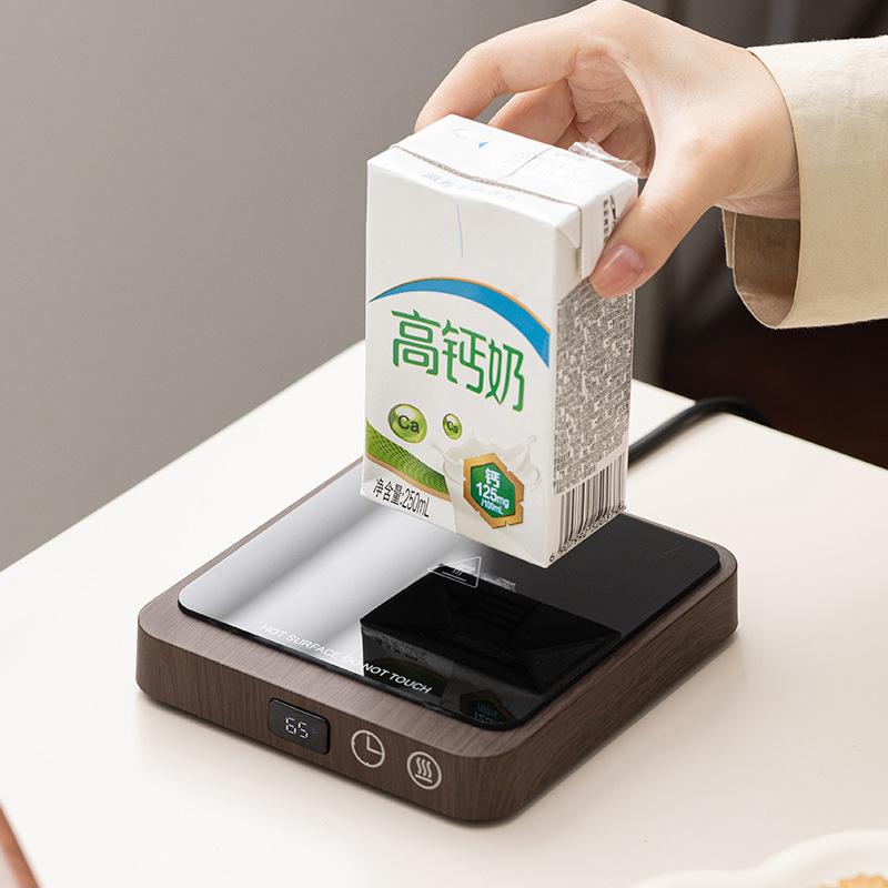 20W Podgrzewacz do Kubka Kawa Podgrzewacz do Filiżanek Mata Grzewcza Elektryczna Płyta Grzewcza 5 Biegów Regulacja Temperatury Podkładka Grzewcza Do Herbaty Mlecznej Wody 220V