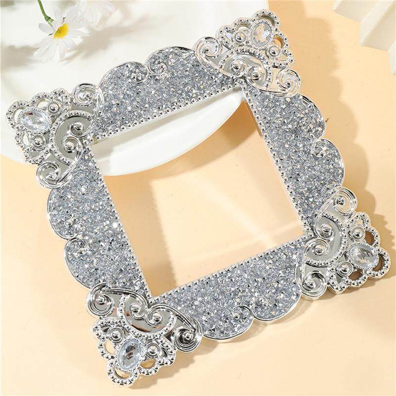 

1Pc European style gorgeous switch sticker with gold and silver small diamond stickers, used for bedroom and Christmas decoratio