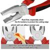WISEUP Multifunctional Combination Pliers Diagonal Plier Universal Needle Nose Pliers Wire Cutters Electrician Repair Hand Tools