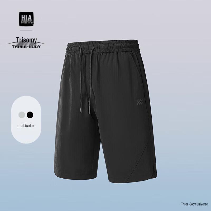 HLA Men s The Three-Body Problem Collaboration Series Casual Sports Shorts M