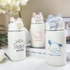 Zhenghan Cartoon Portable Stainless Steel Straw Thermos Bottle