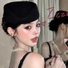 French Style Flated Top Beret Hat For Women And Men Soft Cotton Fabric Suitable For Event And Daily Outings