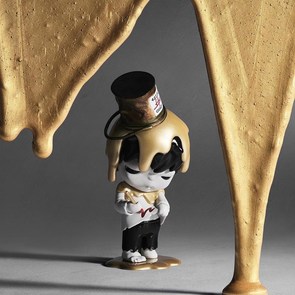 POP MART HIRONO Reshape Serie Pop Mart Gachapon Blind Box Figur Kunststoffmodell Premium Spielzeug PVC Weichvinyl Originalcharakter Geburtstagsgeschenk [1 Stück]