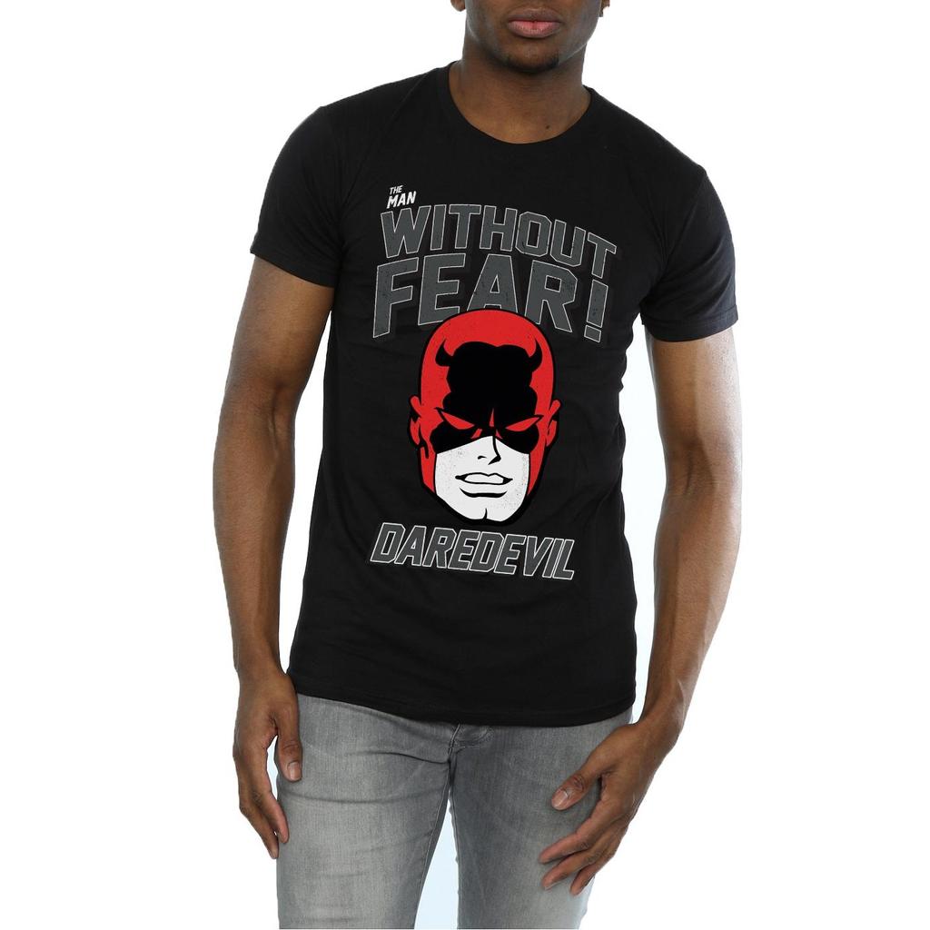 Marvel Mens Daredevil Without Fear T-Shirt
