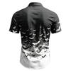 Men's Casual Short Sleeve Button-Down Shirt for Everyday Wear