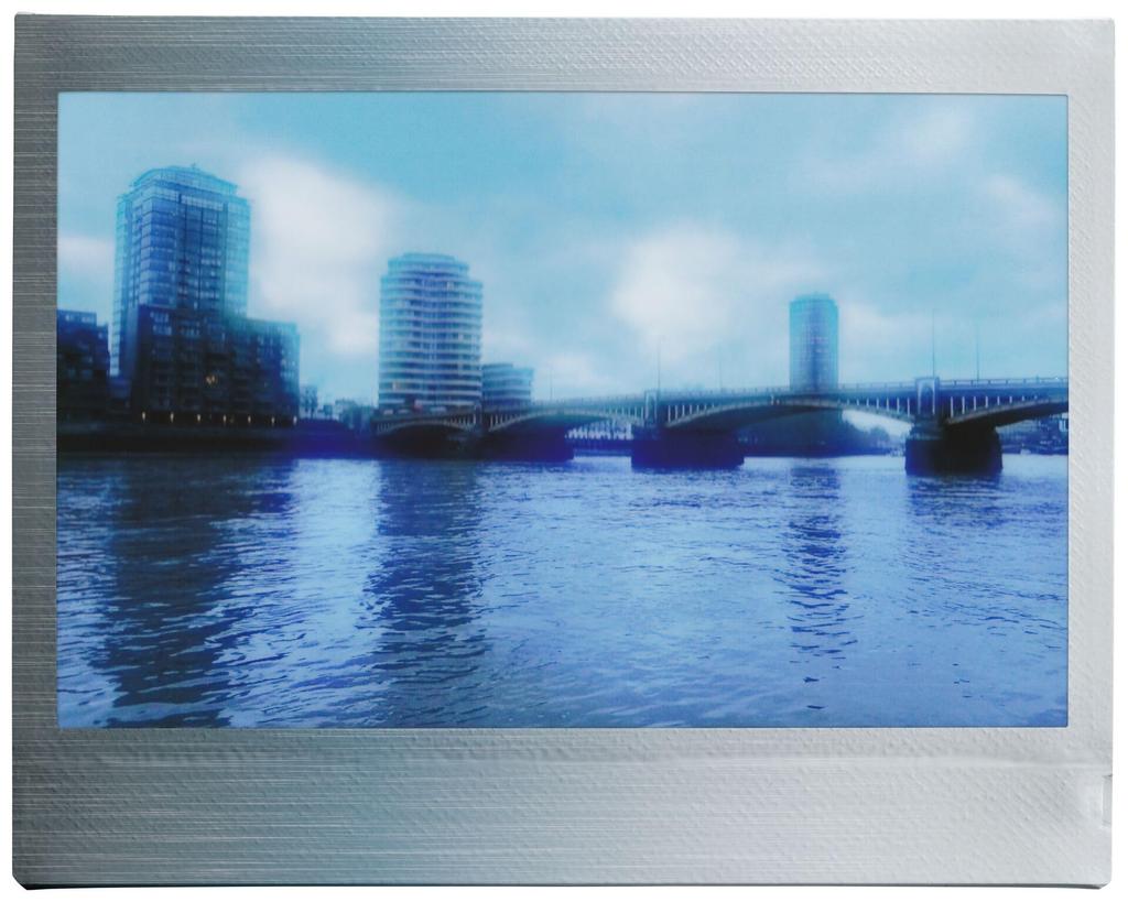 FUJIFILM Instant Camera Instax Wide Film 10 Pieces Metal Frame INSTAX WIDE B-METAL WW 1