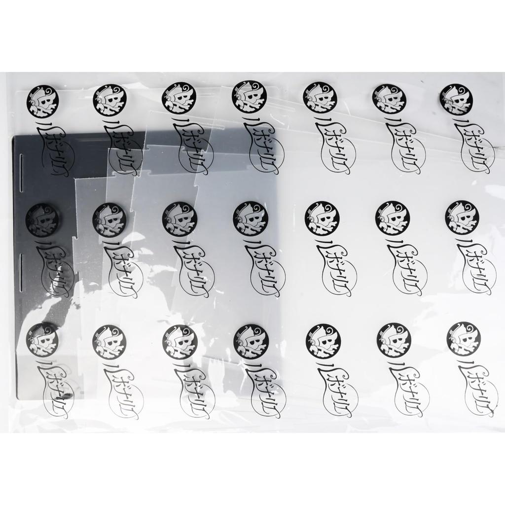 Rubonarie Acrylic Figure Case, 20x20x30cm, Stain-Resistant, Durable, with Stand (Clear)