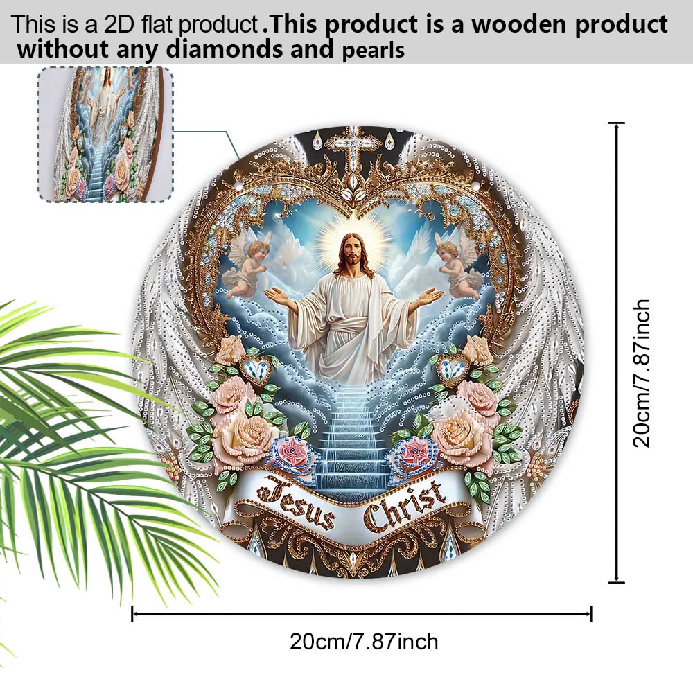 Holy Night Nativity Scene Pendant, Decoration of Home Walls or Doors, 2d Flat Wooden, Christmas Decoration, Gifts for Friends and Family