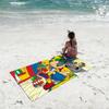 Cute C-Caillou Cartoon Towel Shower Sauna Travel Spa Quick Dry Gym Accessories Soft Large Beach Towels