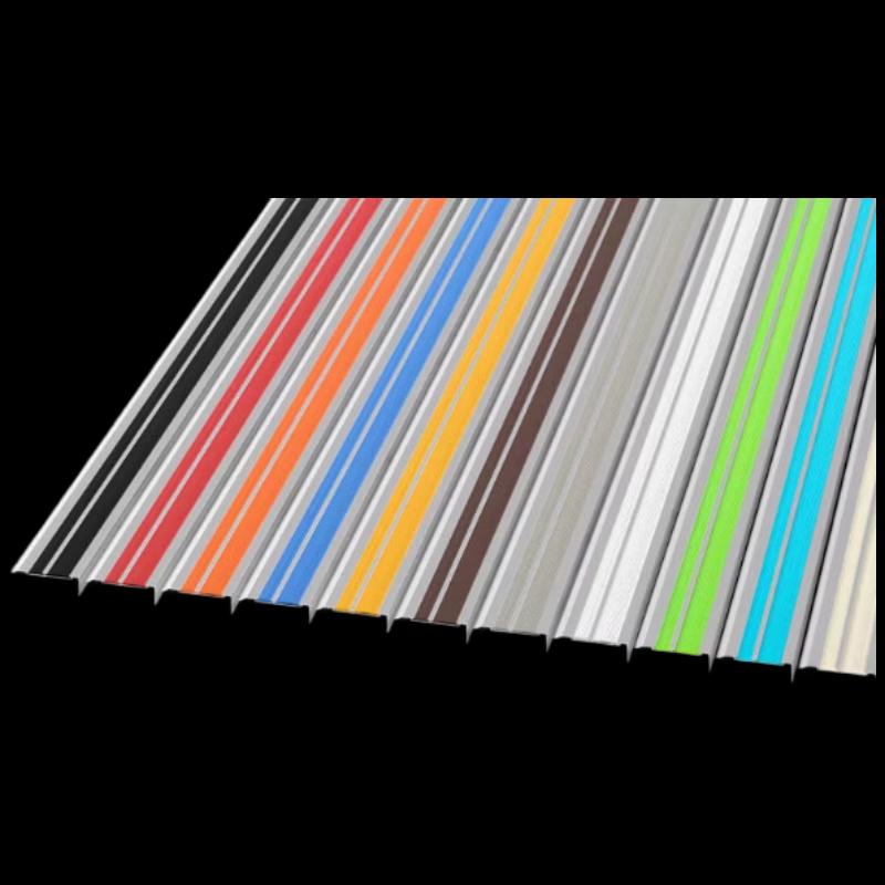 Yisaiwei Aluminum L-Shape Stair Nosing Anti-Slip Strip
