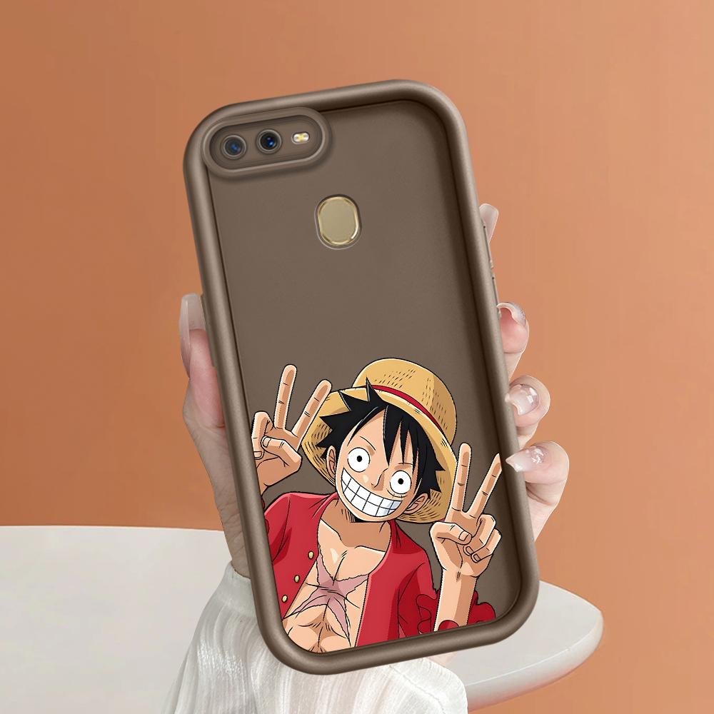 Soft Silicone Square Ladders Cartoon Pattern Full Cover Camera Protection Shockproof Case for OPPO Reno Realme OnePlus