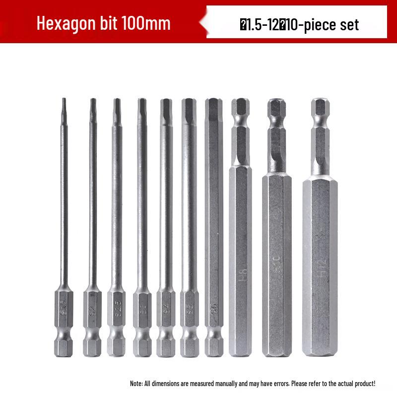 Magnetischer Elektrischer Schraubendreher Verlängerung Sechskant Bit S2 Schraubenschlüssel