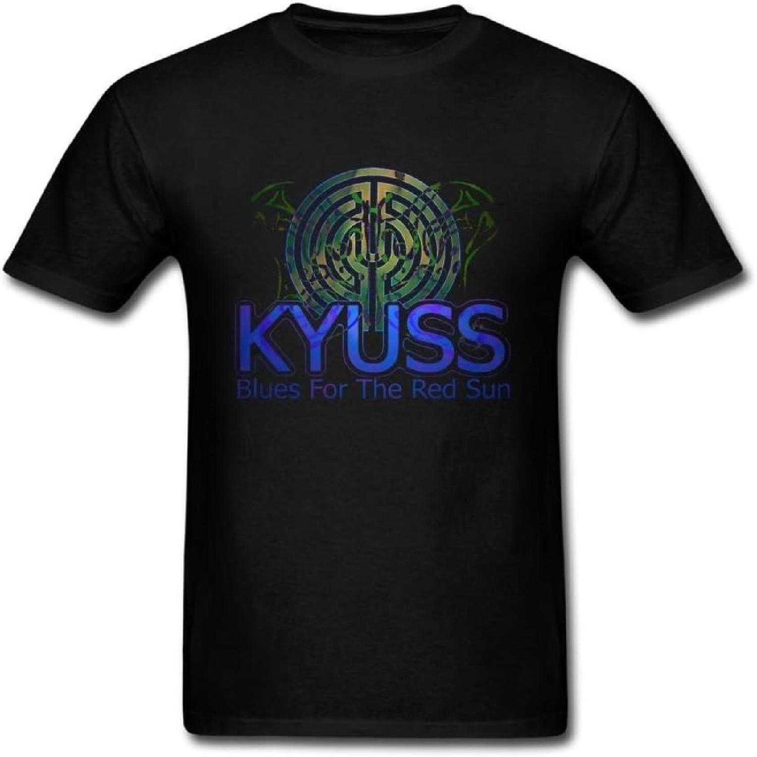 SUNRAIN Men s Kyuss Band Blues For The Red Sun T Shirt XXL(1) S