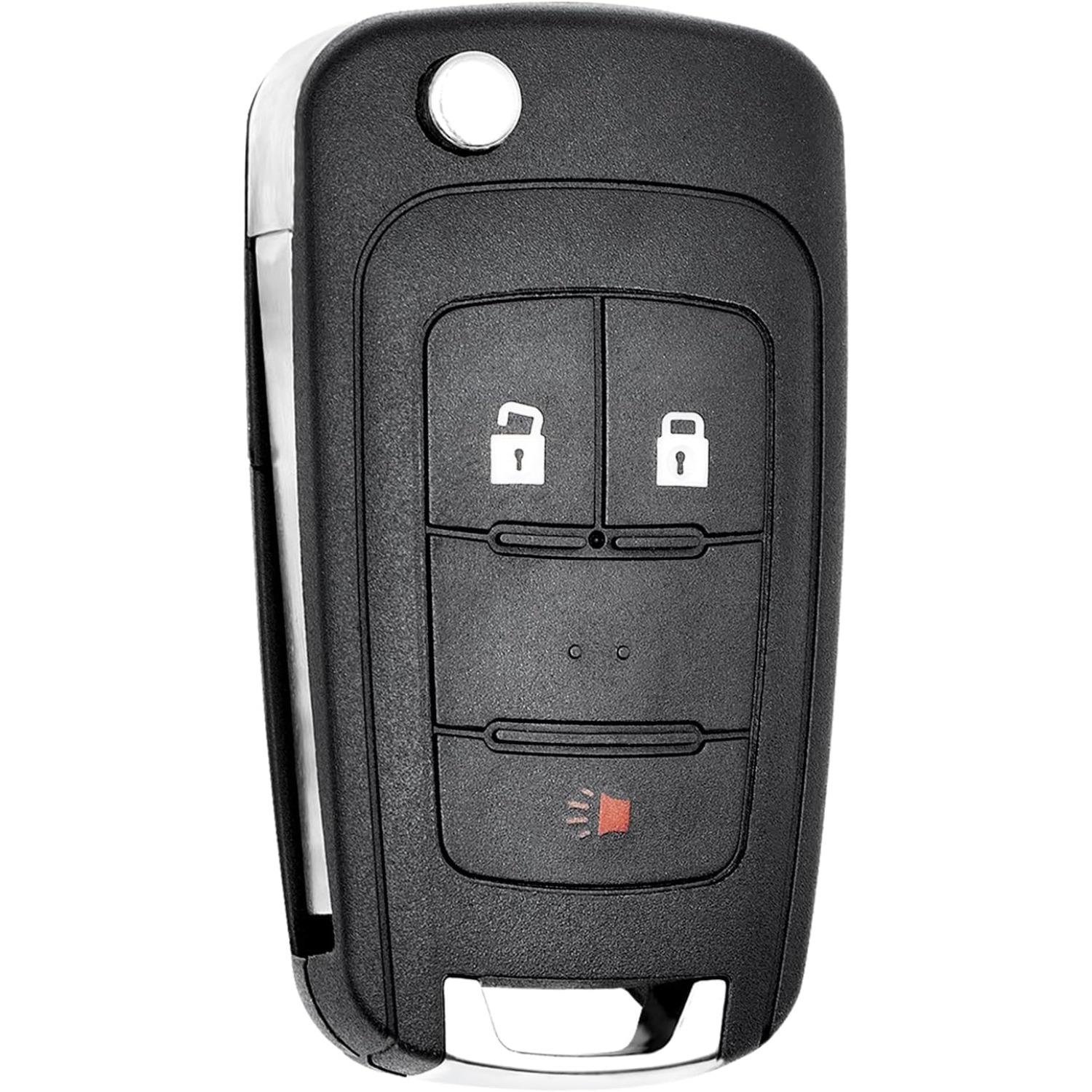 Key Fob for 10-19 Chevrolet Equinox & GMC Terrain/ 12-17 Sonic/ 16-17 Spark/ 15-18 Trax/ 14-18 Buick Encore Car Keyless Entry, OHT01060512, 3 Buttons OHT01060512
