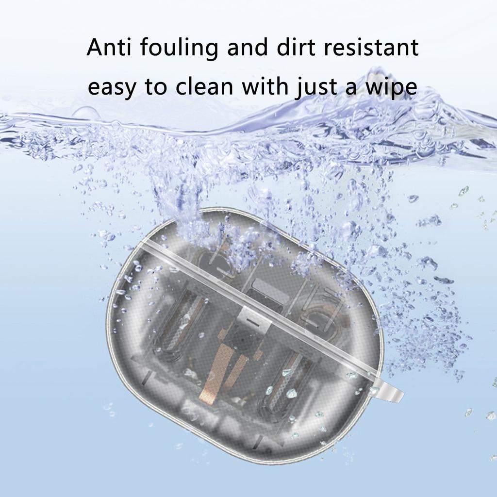 Husă de protecție TPU rezistentă la șocuri pentru căști SoundPEATS Capsule3 Pro Carcasă rezistentă la praf Manșon lavabil rezistent la zgârieturi