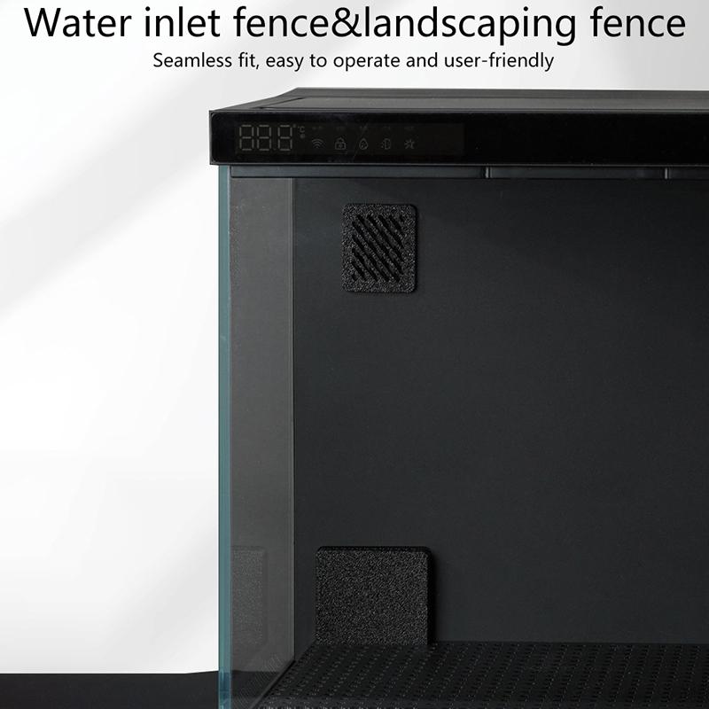 For Xiaomi Mijia Smart Aquarium Modification Backplane Bottom Stickers Import And Export Accessory Aquascape Sand Blocking Mesh