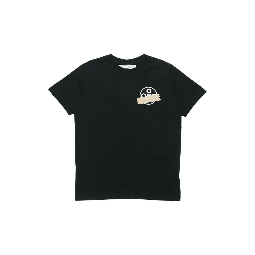 Off-White Tape Arrows Print T-Shirt SS20 Collection Men Tops Black OMAA027R201850021048