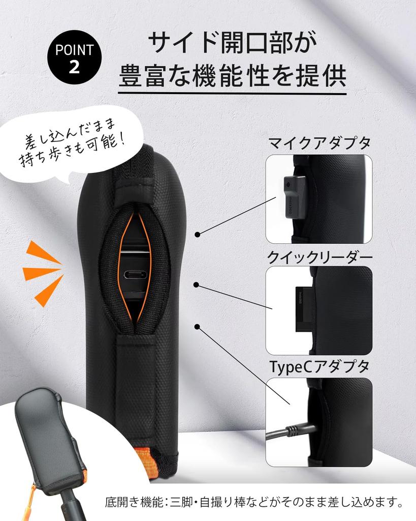 Insta360 X4 Accessories Storage Case Compatible Camera Mini Camera Bag Shockproof Cover Accessories [Powerful! Multi-compact Storage] Accessories,