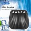 with 8/5 USB Fans Car Ice Silk Seat Cushion 3-Speed Car Ventilated Seat Cushion  Summer Driving