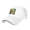 Gustav Klimt Flower Garden with Cottage Cap Casual Baseball Caps Adjustable Hat Hip Hop Summer Unisex Baseball Hats Customizable