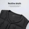Xuezhongfei Men's Lightweight Goose Down V-Neck Vest