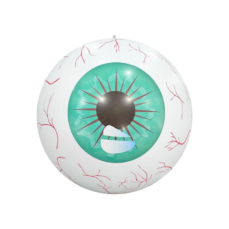 Halloween Inflatable Bloodshot Eyeball Pendant for Spooky Decor