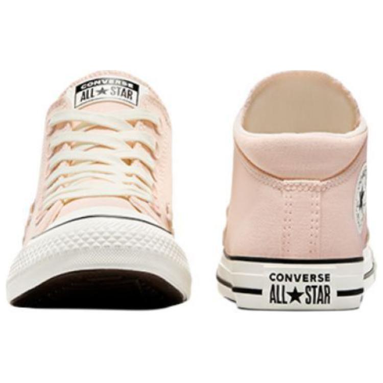 Converse Chuck Taylor All Star Madison Crafted Laces Comfortable Versatile Mid-Top Canvas Shoes Women sneakers Pink A10632C
