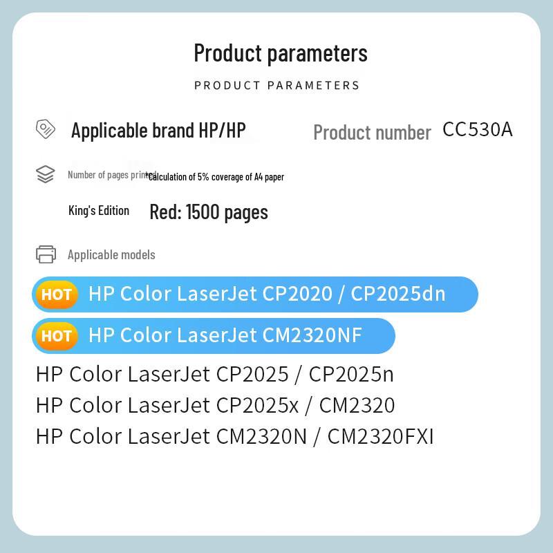 Compatible HP CE410A Magenta Toner Cartridge