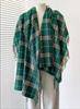 New British Plaid Scarf Schoolgirl Couple Versatile Winter Fringed Shawl Warm Jinjing