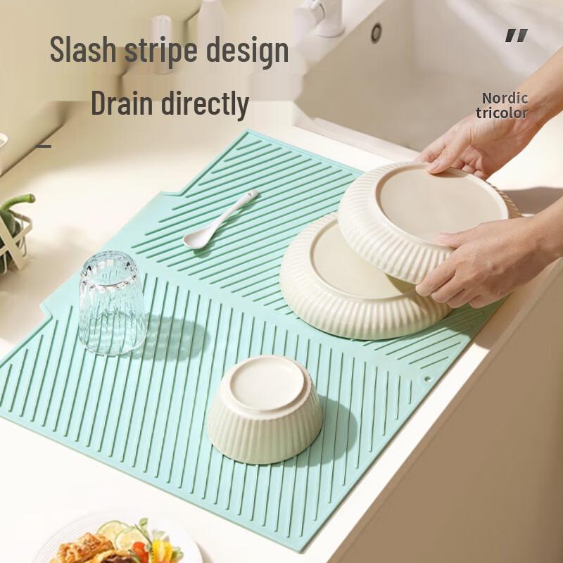 Haoliso Silicone Dish Drying Mat