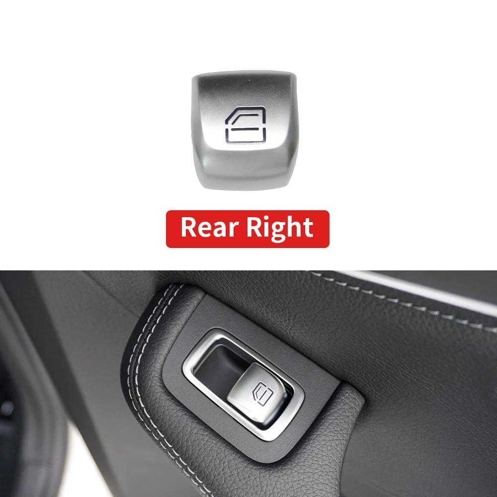 Car Master Passenger Door Window Switch Button Cover Cap Replacement For Mercedes Benz C E GLC S Class W205 W253 W213 W293 W222