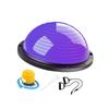 18 Inch Balance Ball with Resistance Band, Non-Slip Base for Gymnastics, Dance, Pilates