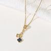 Titanium Steel Non-fading Necklace - European & American Style, Light Luxury, Versatile Korean Fashion, Perfect for Women and Girlfriend Gifts.