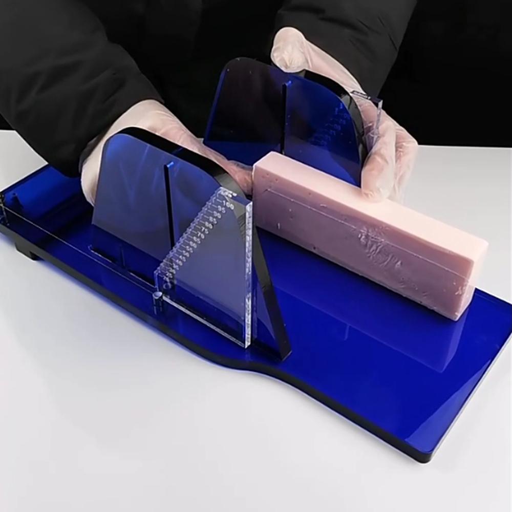 Nuovo Tagliabiscotti per Sapone Acrilico a Filo per Saponi di Grandi Dimensioni Strumento di Taglio Macchina per la Riparazione del Sapone