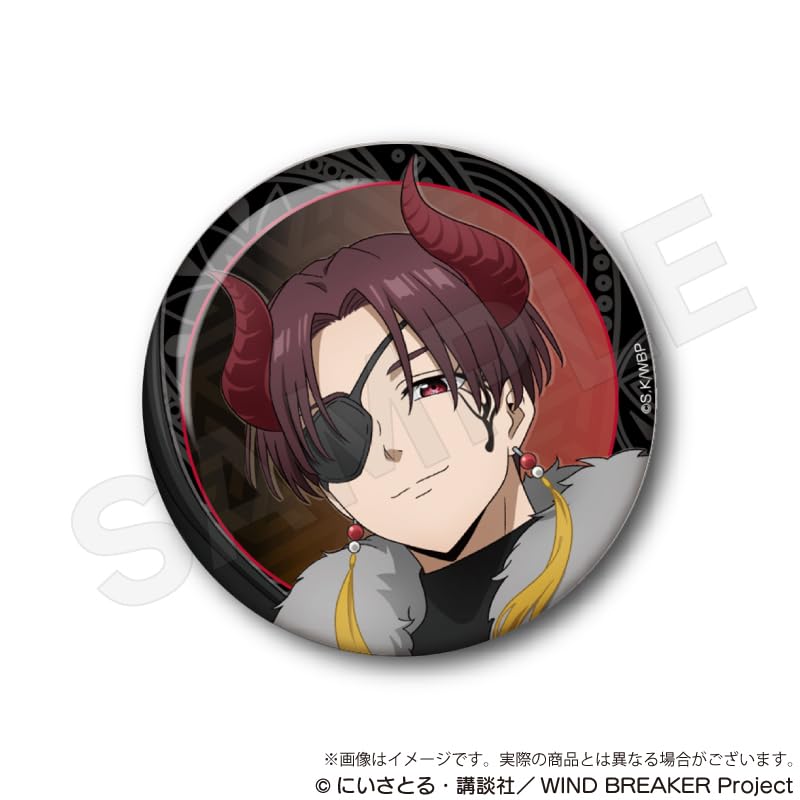 WIND BREAKER Handels-Ansteckbutton Teufel ver. 8-teilige Schachtel