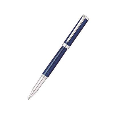 Caneta Sheaffer Intensity Lacada Azul Gravada/Aparos Cromados (Rollerball)