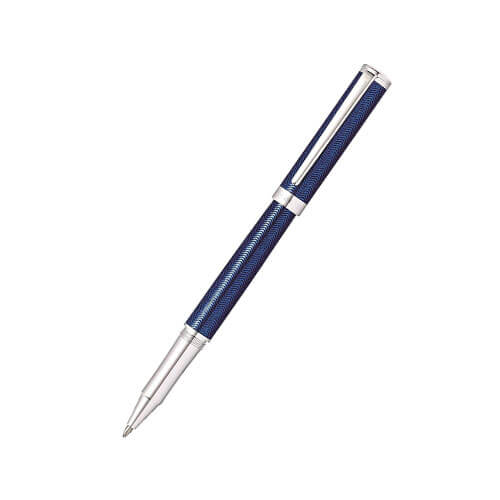 Sheaffer Intensity Engraved Blue Lacq/Chrome Trim Pen (Rollerball)