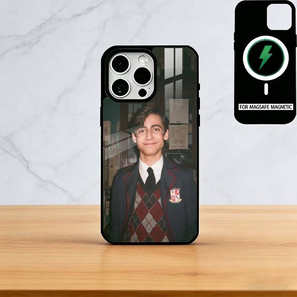 Aidan Gallagher Phone Case For iPhone17,16,15,14,13,12,11 Plus,Pro Magnetic For Magsafe Wireless Charging