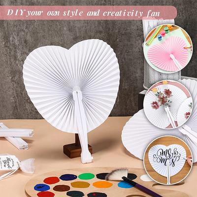 Papierfächer Herzförmig Rund Herz Wanddekoration Hochzeitsfeier Geschenk für Gäste Jubiläum Geburtstag Hochzeit DIY