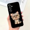Yorkshire Terrier Dog Phone Case Phone Case For Samsung S25,S24,S21,S22,S23,S30,Ultra,S20,Plus,Fe,Lite,Note,10,9,5G Black Cover