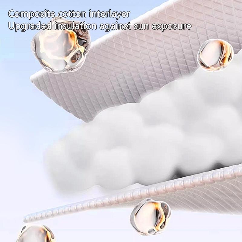 Car Windshield Cover Ice Shielding Blanket Vehicle Windscreen Protector Winter Snow Protector Simple Installation
