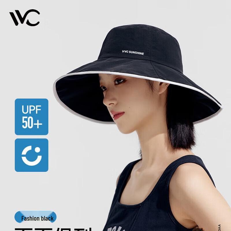 VVC Women s Reversible Wide Brim UV Protection Bucket Hat
