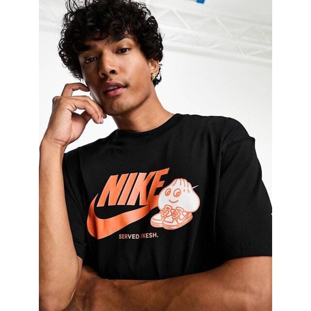 

Черная футболка с логотипом Nike dumpling
